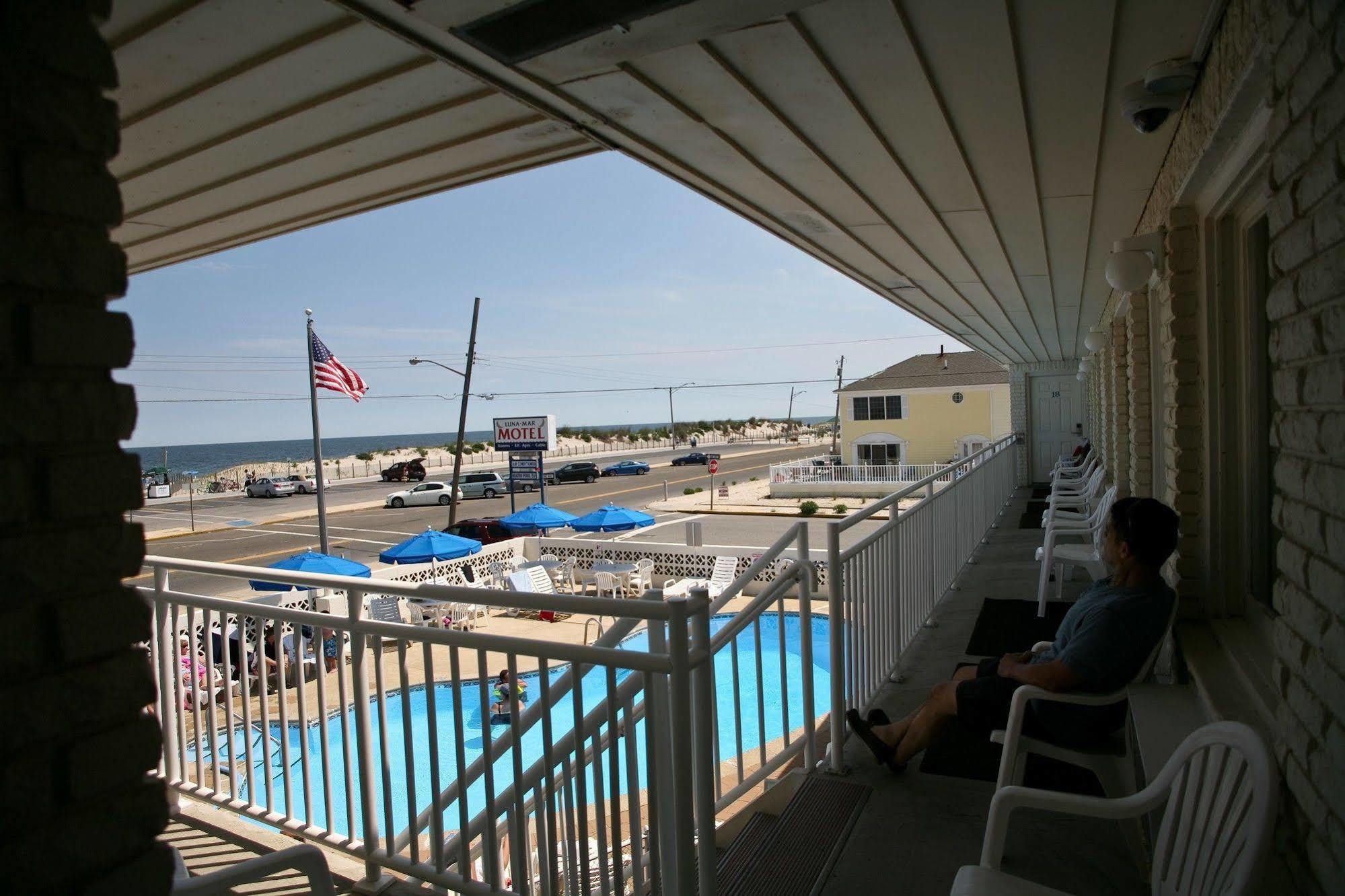 Luna Mar Motel Seaside Park Exterior foto